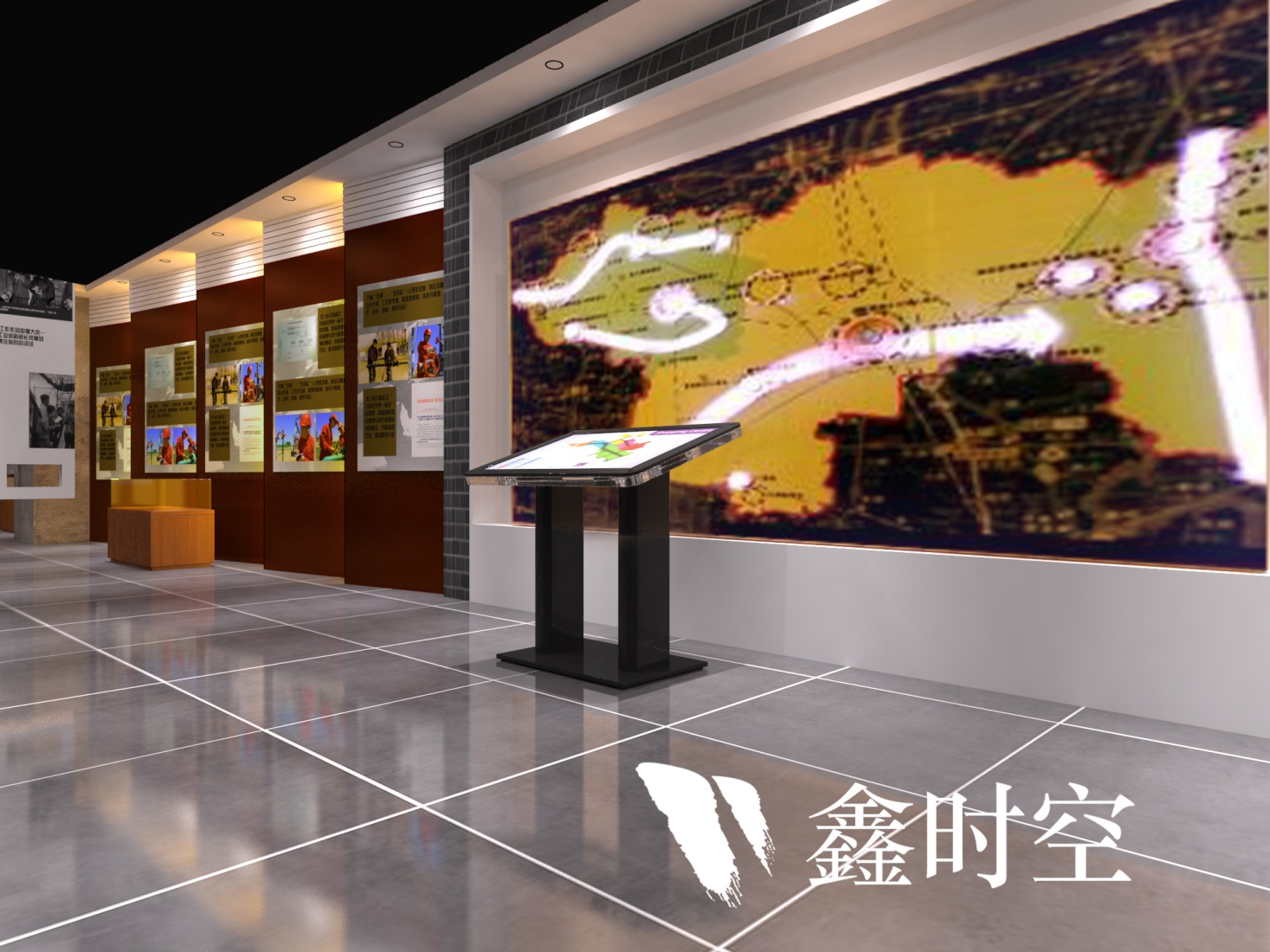 展厅设计，展厅，海南鑫时空